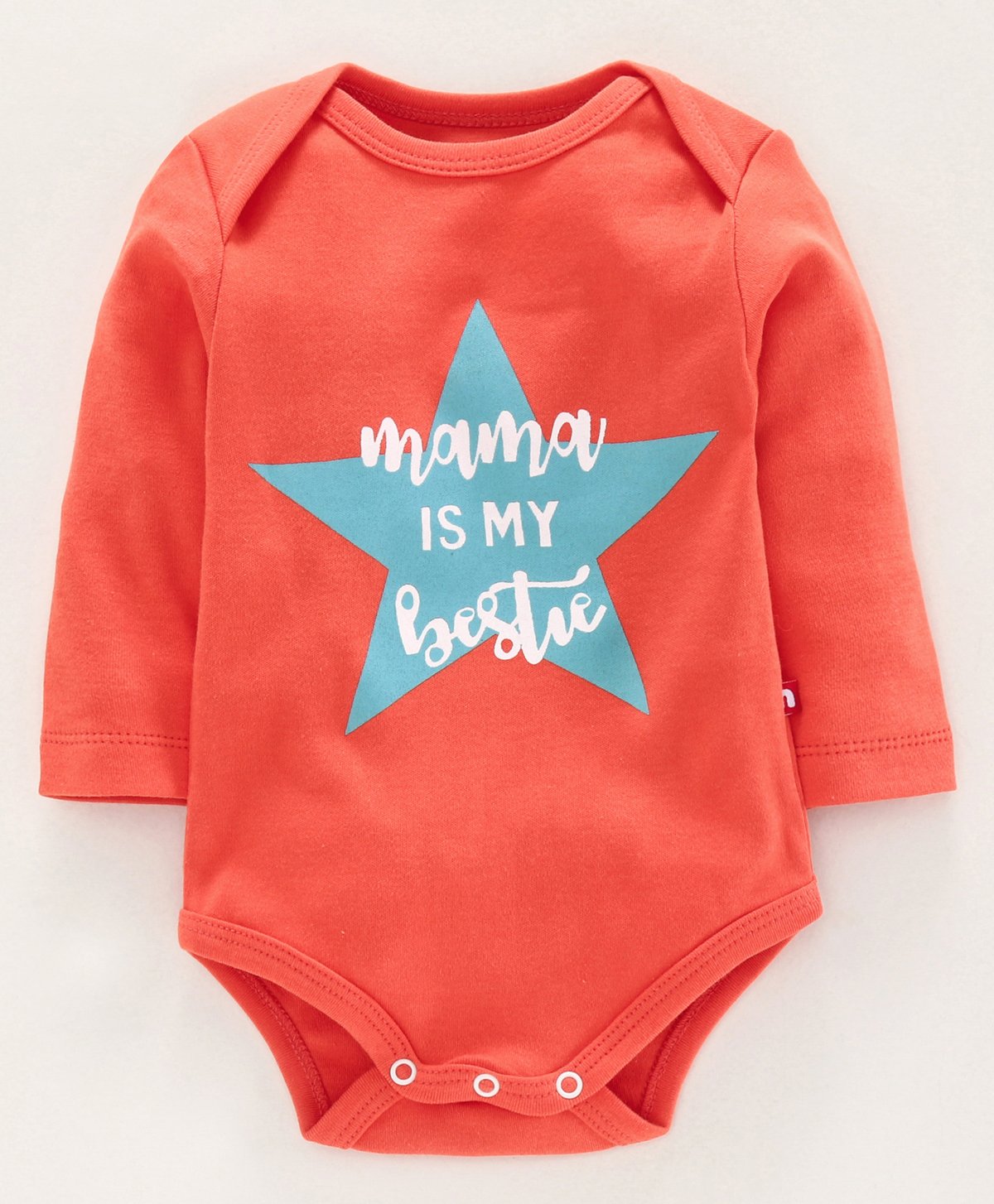 ORGANIC COTTON LONG SLEEVE BODYSUIT FOR BABIES (GAZRI COLOUR)